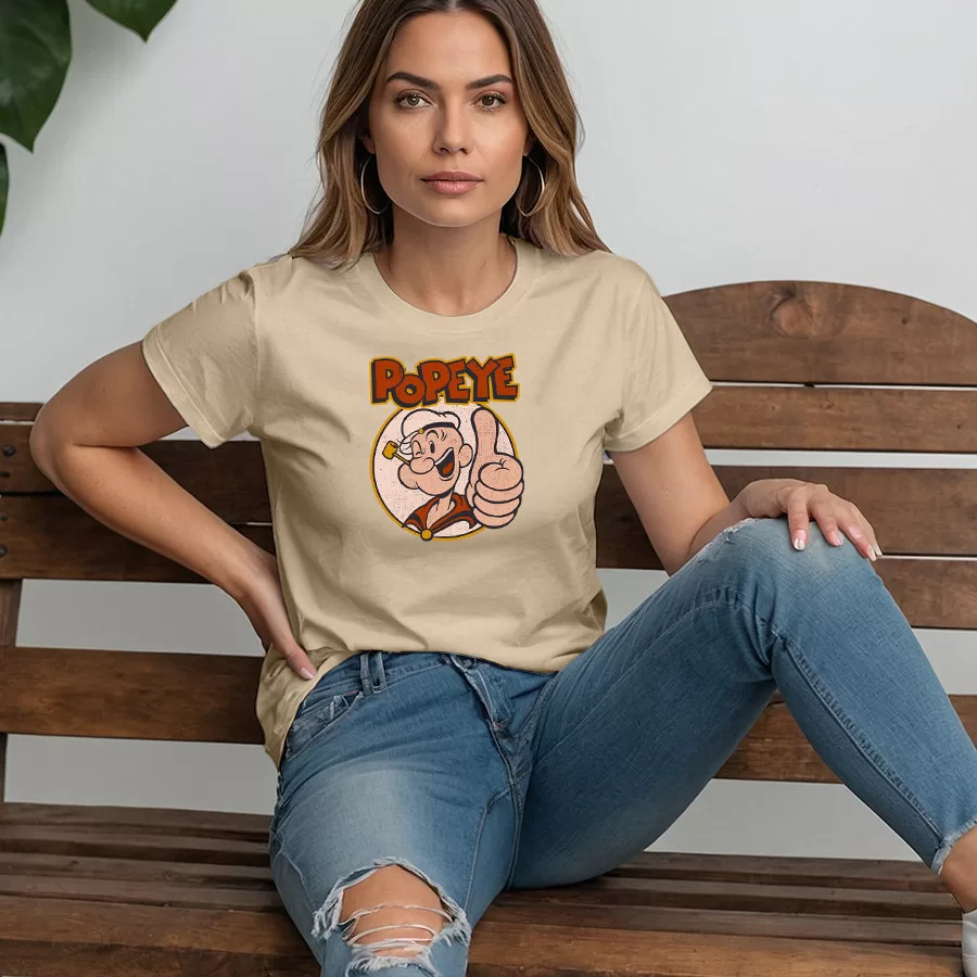 Camiseta Vintage Marinheiro Popey - Feminina Masculina Unissex - 100% Algodão